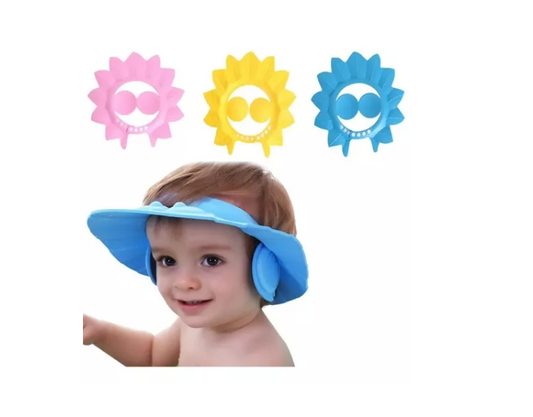 Gorro De Baño Bebe Visera De Ducha Para